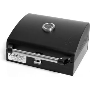 Camp Chef Deluxe BBQ Grill Box - Outdoor Grill Box for Grill Accessories - 14" x 16" - Black