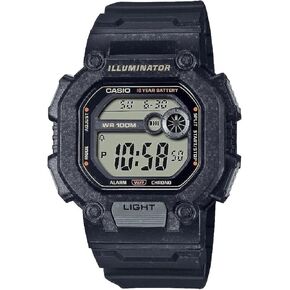 Casio LED Illuminator 10-Year Battery Extra Long Band Countdown Timer Daily Alarm Full-Auto Calendar Men's Digital Watch (Casio Model: W-737HX-5AV)