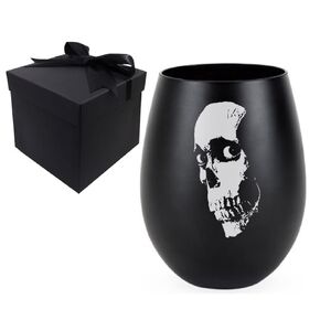 Halloween Gifts, Evil Dead Black Stemless Wine Glass, Halloween Mug, Perfect for Horror Movie Fans in Kuwait