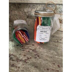 Scripture Jar with 50 Color Coded Bible Verses