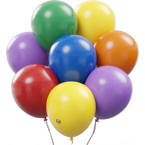AFTERLOON® Biodegradable Balloons 100 pcs Champagne Gold 10 Inch, Pearlescent Thickened Extra Strong Latex Helium Float, for Baby Shower Gender Reveal Garland Arch Wedding Birthday Party Decorations