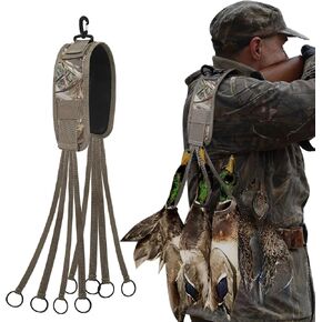 MYDAYS Limit Deluxe Game Strap Bottom Land Slip Ring Tote Carrier Waterfowl Floating Duck Carrier Neck Style