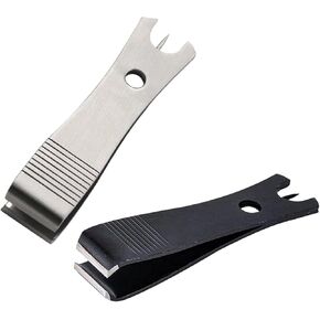2pcs Fishing Line Cutter Nipper with Hook Eye Cleaner Pin Fishing Line Cutting Tool Stainless Steel Fishing Line scissor, 51*11.5mm, As Pic Shows
