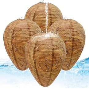 4 Packs of Fake Wasp Nests, Waterproof Material Wasps Nests in Saudi Arabia