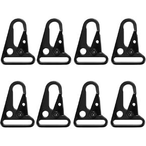 8-Pack Metal Clips Hooks for 1.5" Width Rifle Sling