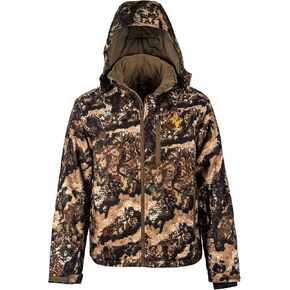 HOT SHOT Men’s Insulated Camo Hunting Parka, Waterproof Jacket, Versatile Camouflage Hunting Clothes for Men