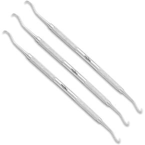 H6/7 Anterior Sickle Scaler –Dentist pick, Dental Sickle Scaler H6/H7 Double End Hygienist Plaque Remover Professional for Pets Pack of 3