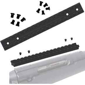 Gotical Compatibility Picatinny Rail Mount Built specifically for Savage Axis/Axis II/Edge Rifle #6 and #8 Screws for Compatibility