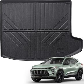 All Weather Floor Mats Fit for Chevrolet Trax 2024 TPE Rubber Liners Chevy Trax Accessories Set All Season Guard Odorless Anti-Slip Floor Mats