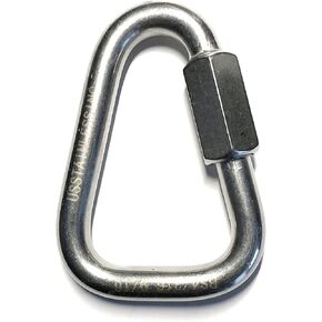 US Stainless Stainless Steel 316 Delta Quick Link 9/16" (14mm) Marine Grade Triangle