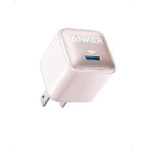 USB C Charger Block 20W, Anker 511 Charger (Nano Pro), PIQ 3.0 Compact Fast Charger for iPhone 16/16 Plus/16 Pro/16 Pro Max, 15/14/13 Series, Galaxy, Pixel 4/3, iPad (Cable Not Included)