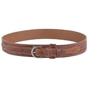 Bianchi B4 Ranger™ Belt, 1.75" Width, Basket Weave Tan Finish, Chrome Buckle, SZ38