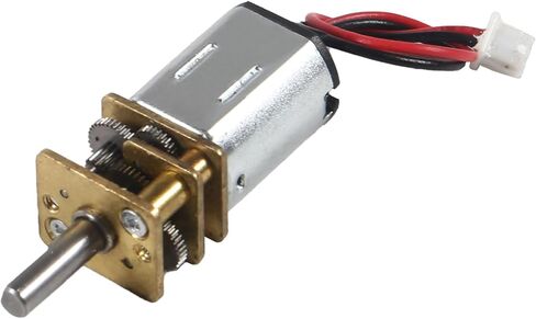 4pcs DC 3V-6V Mini N20 Gear Motor Slow Speed Full Metal Gearbox with Terminal for Smart Car DIY RC Toys in Saudi Arabia