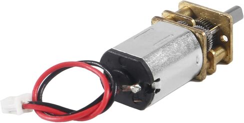 4pcs DC 3V-6V Mini N20 Gear Motor Slow Speed Full Metal Gearbox with Terminal for Smart Car DIY RC Toys in Saudi Arabia
