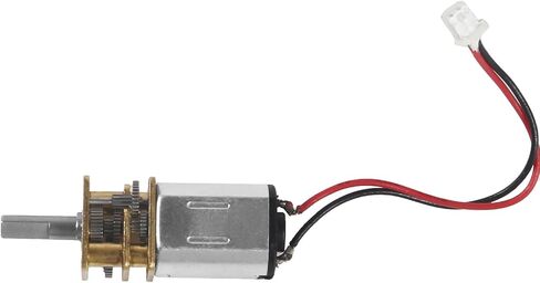 4pcs DC 3V-6V Mini N20 Gear Motor Slow Speed Full Metal Gearbox with Terminal for Smart Car DIY RC Toys in Saudi Arabia