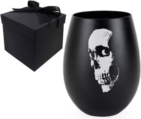 Halloween Gifts, Evil Dead Black Stemless Wine Glass, Halloween Mug, Perfect for Horror Movie Fans in Kuwait