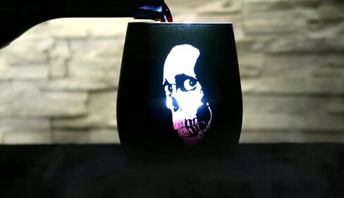 Halloween Gifts, Evil Dead Black Stemless Wine Glass, Halloween Mug, Perfect for Horror Movie Fans in Kuwait