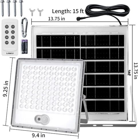 Solar Flood Light Green, Hog Lights for Night Hunting, Waterproof 67 10000LM Hunting Light Solar Powered, with Remote Control, Motion Activated Feeder Green Light for Hunting Hogs Deer Coyote Fish in Saudi Arabia