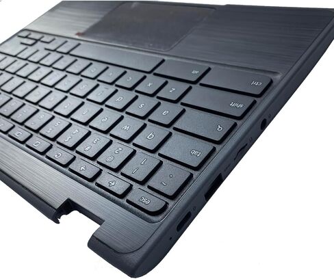Replacement for Lenovo 100e Chromebook 2nd Gen 81MA Laptop Upper Top Cover Case Palmrest Keyboard Touchpad Assembly Part 5CB0T79741 Black in Saudi Arabia