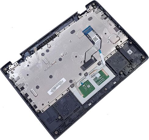 Replacement for Lenovo 100e Chromebook 2nd Gen 81MA Laptop Upper Top Cover Case Palmrest Keyboard Touchpad Assembly Part 5CB0T79741 Black in Saudi Arabia