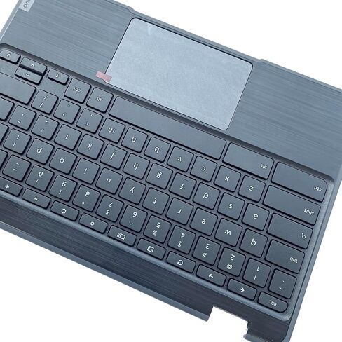 Replacement for Lenovo 100e Chromebook 2nd Gen 81MA Laptop Upper Top Cover Case Palmrest Keyboard Touchpad Assembly Part 5CB0T79741 Black in Saudi Arabia