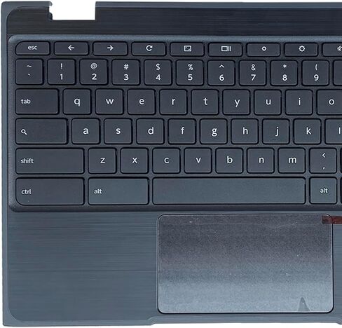 Replacement for Lenovo 100e Chromebook 2nd Gen 81MA Laptop Upper Top Cover Case Palmrest Keyboard Touchpad Assembly Part 5CB0T79741 Black in Saudi Arabia