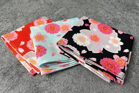 Japanese Handkerchiefs for Women [ Made in Japan ] Womens Ladies Handkerchiefs/Hankies/Kerchief in Saudi Arabia