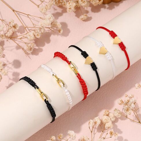 Matching Bracelets for Couples String Bracelet Gifts for Women Friendship Bracelets for Birthday Couples Christmas Gifts in Saudi Arabia