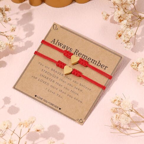 أساور متطابقة للأزواج هدايا سوار للنساء أساور الصداقة لعيد الميلاد للأزواج هدايا عيد الميلاد in Kuwait