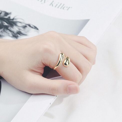 Gold Bangle Bracelets for Women Wide Cuff Bracelets Rings Set Gold Bangles Bracelets for Women Gold Polished Bangle Bracelets Chunky Gold Jewelry Stocking Stuffers Christmas Gifts in Saudi Arabia