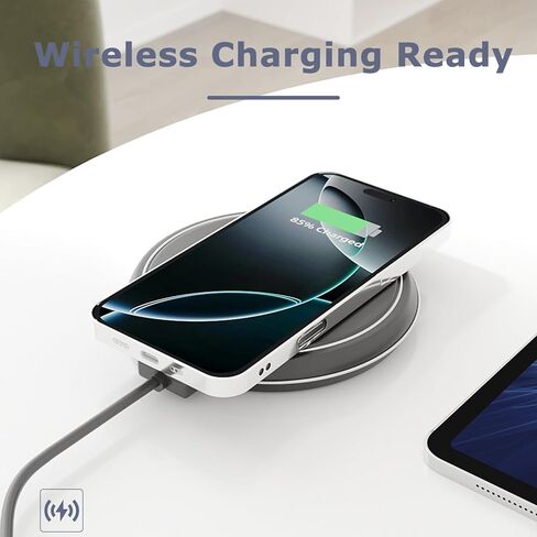 حافظة لهاتف آيفون 16 برو ماكس مقاس 6.9 بوصة 2024 غطاء هاتف مقاوم للصدمات ومضاد للخدش مع واقي عدسة الكاميرا لهاتف آيفون 16 برو ماكس حافظة شفافة (حدود ذهبية) in Kuwait