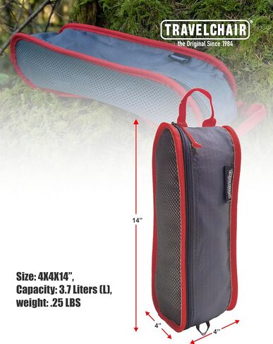 Travel Chair Joey Gear Bag: Durable Mesh Organizer for Tools, Ice Scraper, Pet Supplies, Compact Camping Chairs, Golf Supplies & More - Easy Maintenance, Multi-Functional in Saudi Arabia