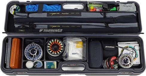Negrini Norfork Expedition Fly Fishing Rod & Reel Travel Case – 9′ 6″ Rod in Saudi Arabia