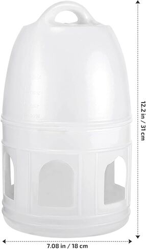 POPETPOP Pigeon Water Dispenser, Plastic Bird Feeder, Durable, Hanging Design, Suitable for Travel in Saudi Arabia