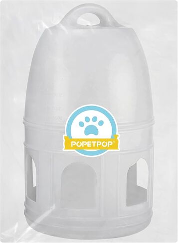 POPETPOP Pigeon Water Dispenser, Plastic Bird Feeder, Durable, Hanging Design, Suitable for Travel in Saudi Arabia