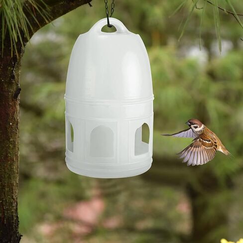 POPETPOP Pigeon Water Dispenser, Plastic Bird Feeder, Durable, Hanging Design, Suitable for Travel in Saudi Arabia