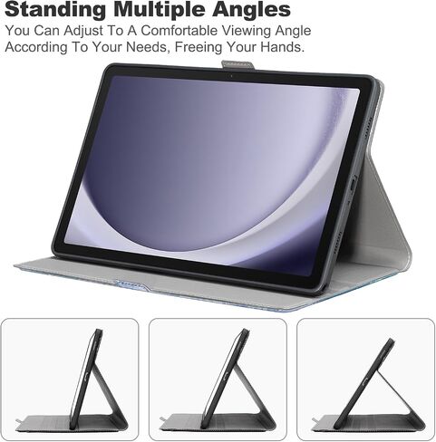 for Samsung Galaxy Tab A9 Plus Case,Ultra Slim Magnetic Cover for Galaxy Tab A9+ 5G Tablet Case,Black in Saudi Arabia