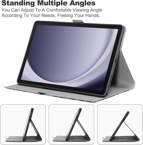 حافظة لهاتف سامسونج جالاكسي تاب A9 بلس، غطاء مغناطيسي رفيع للغاية لجهاز جالاكسي تاب A9+ 5G، أسود in Kuwait