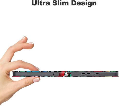 حافظة لهاتف سامسونج جالاكسي تاب A9 بلس، غطاء مغناطيسي رفيع للغاية لجهاز جالاكسي تاب A9+ 5G، أسود in Kuwait