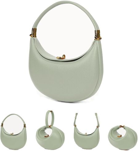 PU Leather Crescent Bag Crossbody Purses for Women Luna Bag 4 In 1 Cute Shoulder Bag Half Moon Bag Hobo Clutch Purse in Kuwait