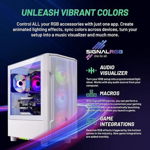 Skytech Archangel Gaming PC Desktop, Ryzen 5 5500 3.6 GHz (4.2GHz Turbo Boost), NVIDIA RTX 3050 8GB GDDR6, 500GB SSD, 16GB DDR4 RAM 3200, 650W Gold PSU, Wi-Fi, Win 11 Home in Saudi Arabia