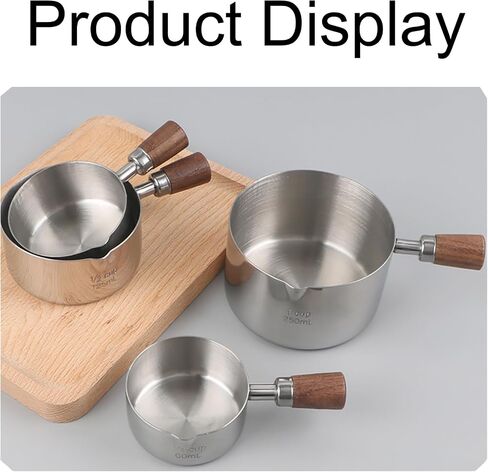 Stainless Steel 1 Cup Dog Cat Food Measuring Scoop for Dry and Wet Food, Accurate Measurement for Rice, Flour, Grain in Saudi Arabia