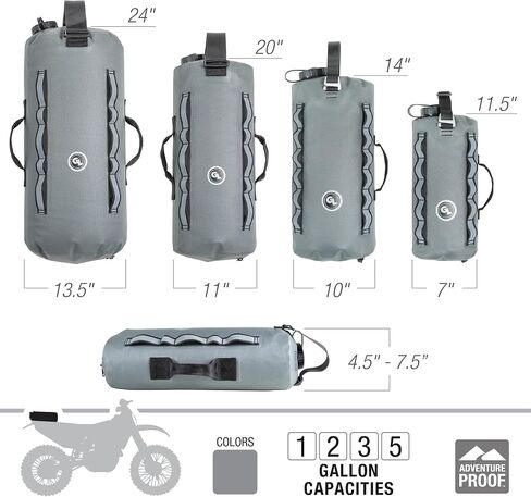 Giant Loop Cactus Canteen Water Reservoir, Foldable and Collapsible Utility Bladder for Drinking Water 1,2,3,5-Gallon (3-Gallon) in Kuwait