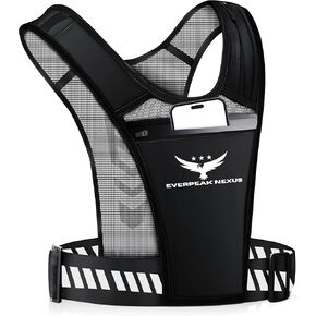 Reflective Running Vest The Ultimate Gear for Comfort, Safety, and Performance – Unisex – Marathon, Cycling, Hiking, and More