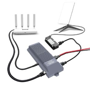 XTAR-Link EL3 V2- DC Power Supply for Starlink Standard ACTUATED (Gen 2),12V to 48V DC Power Supply,Reduce Power Consumption (EL3 V2 Set)