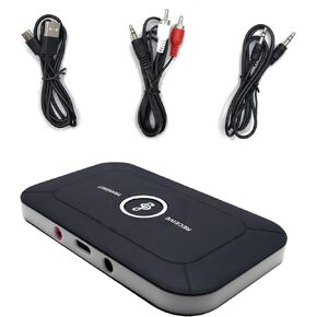 Bluetooth Audio Transmitter Receiver, 2 in 1 Bluetooth 5.3 Adapter for Bose Wave Radio IV III II Awr1b1 Awr1b2, TV, Computer, MP3 and Gym - Connect Speakers for Seamless Streaming