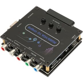 RGBS VGA SCART to YPBPR Converter, Convert Video to Color Difference, for SFC, for Genesis, for N64, for PS1 Fat, for PS2 Fat, for Dreamcast, etc