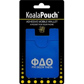 Phi Delta Theta - Koala Pouch - Adhesive Cell Phone Wallet