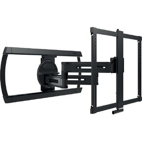 SANUS Height Adjustable Full Motion TV Wall Mount for 42" to 90" TVs - Raise or Lower TV 4" After Install - Maximizes Compatibility with Your Setup - 3 Step DIY w/Smooth Extension, Tilt & Swivel
