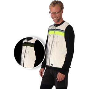 Roman Reflective Vest for Men - Lightweight and Breathable Hi Vis Jacket with Enhanced Visibility